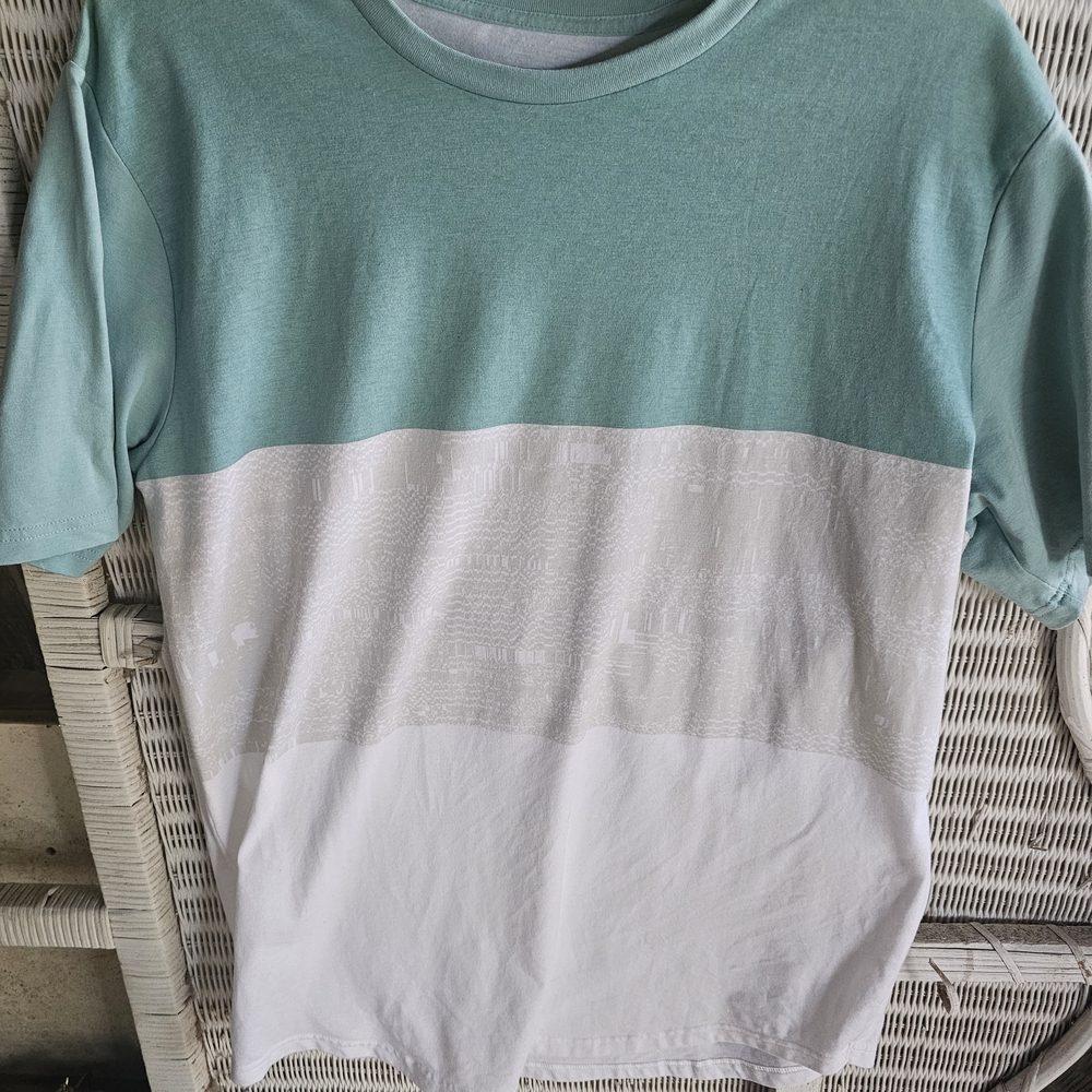 Under Armour Mint and White Short Sleeve Tee